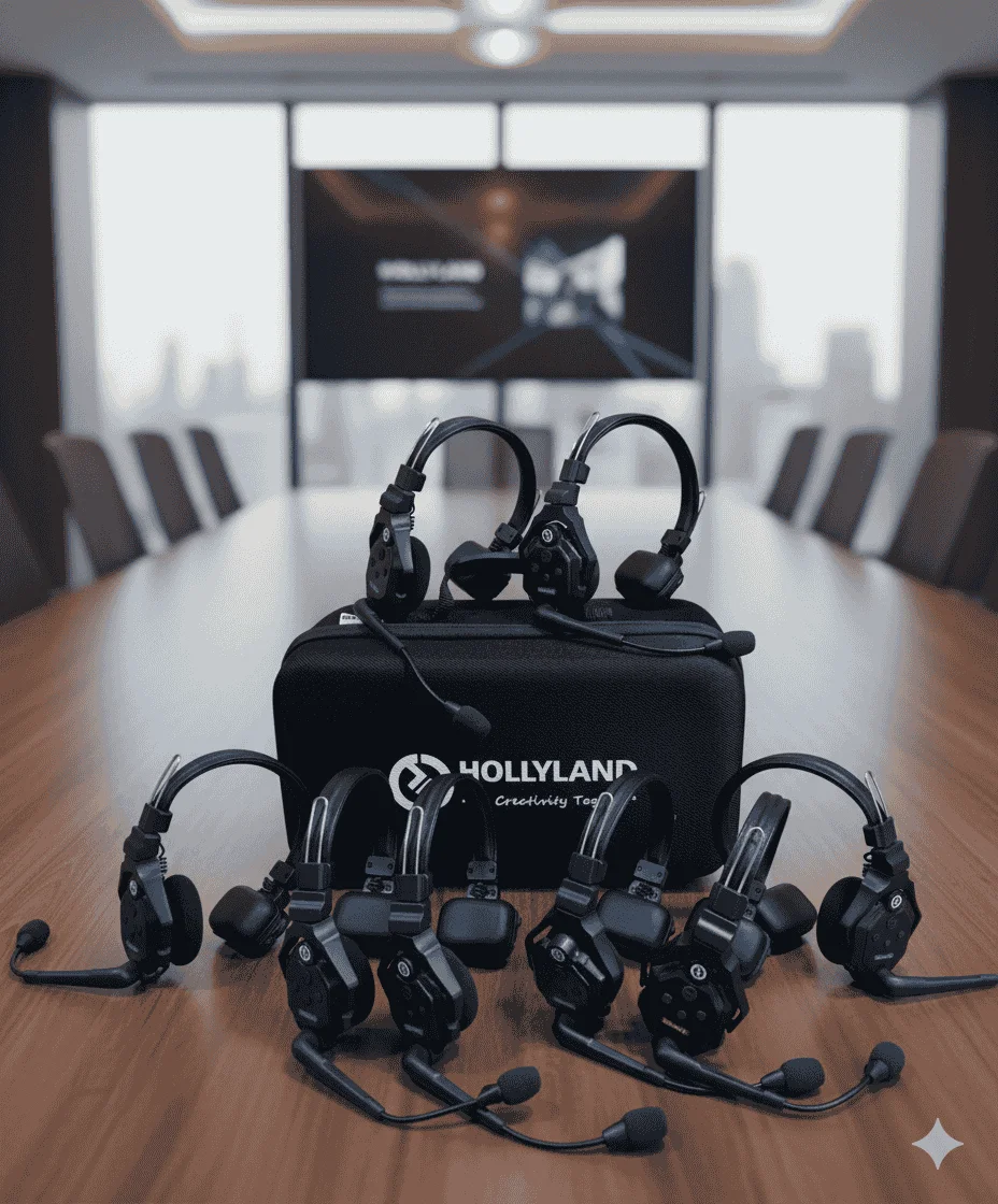 Talkback System on Rent in Mumbai – Wireless Intercom Headset for Film Shoots, Events, and Productions